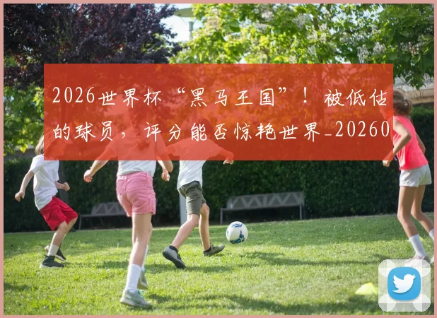 2026世界杯“黑马王国”!被低估的球员,评分能否惊艳世界_20260518215259